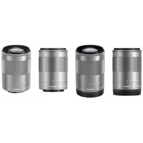 Canon Lens EF-M 55-200mm f/4.5-6.3 IS STM ( Silver / Graphite )